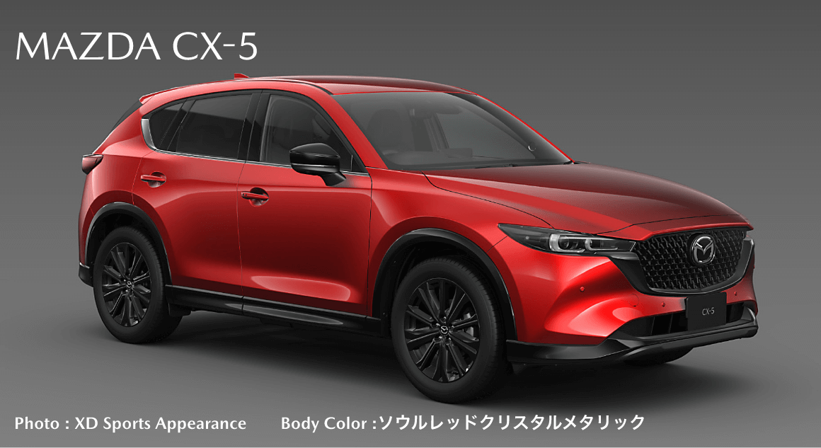 Photo : XD Sports Appearance　　Body Color :ソウルレッドクリスタルメタリック
